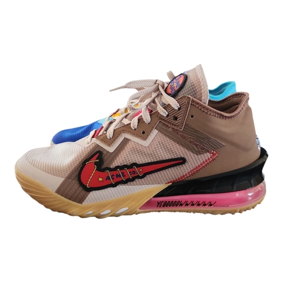 Nike Space Jam X LeBron 18 Low EP While E X Roadrunner 10.5 - Picture 4 of 12